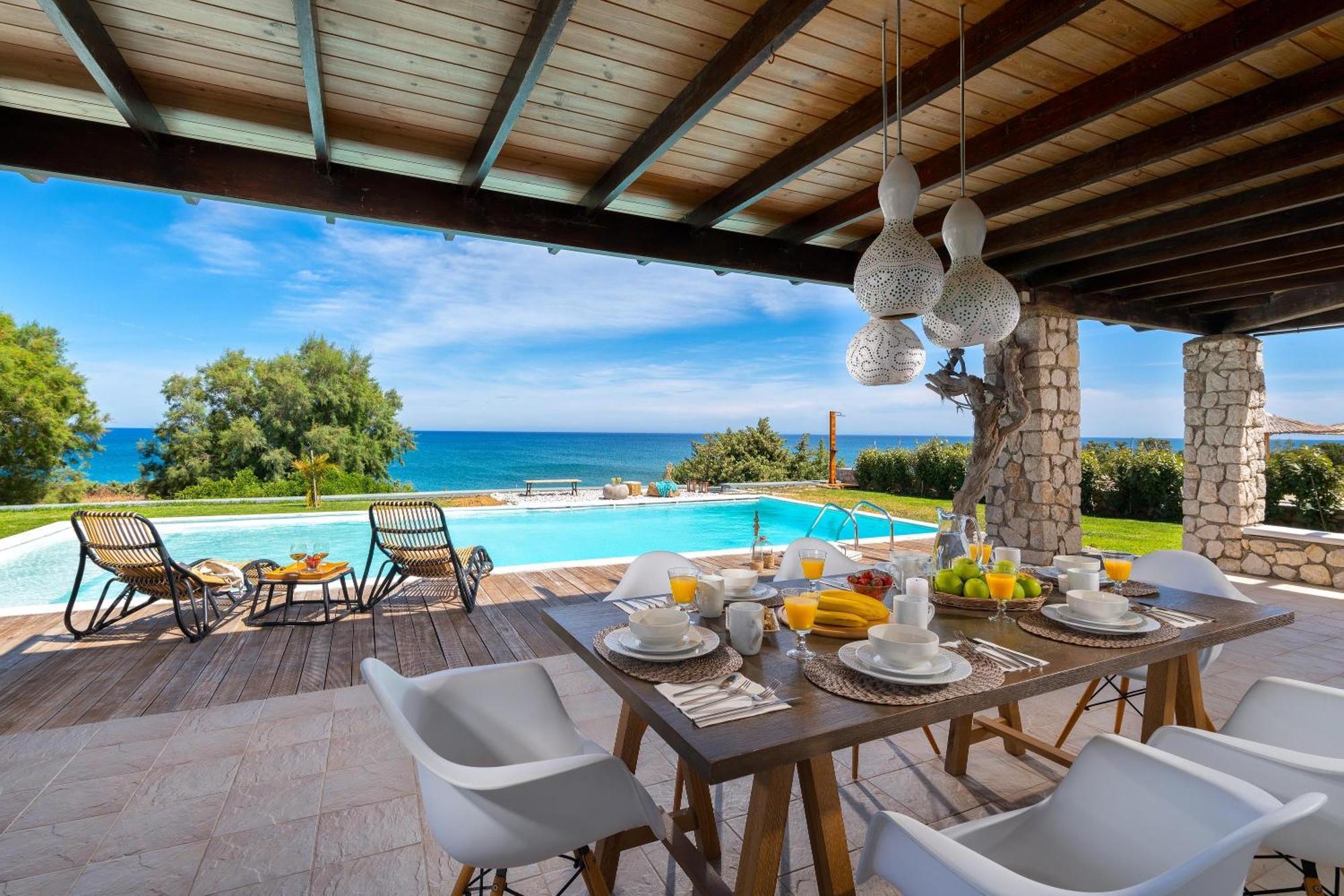 Villa Sevil Lakhaniá Exterior foto