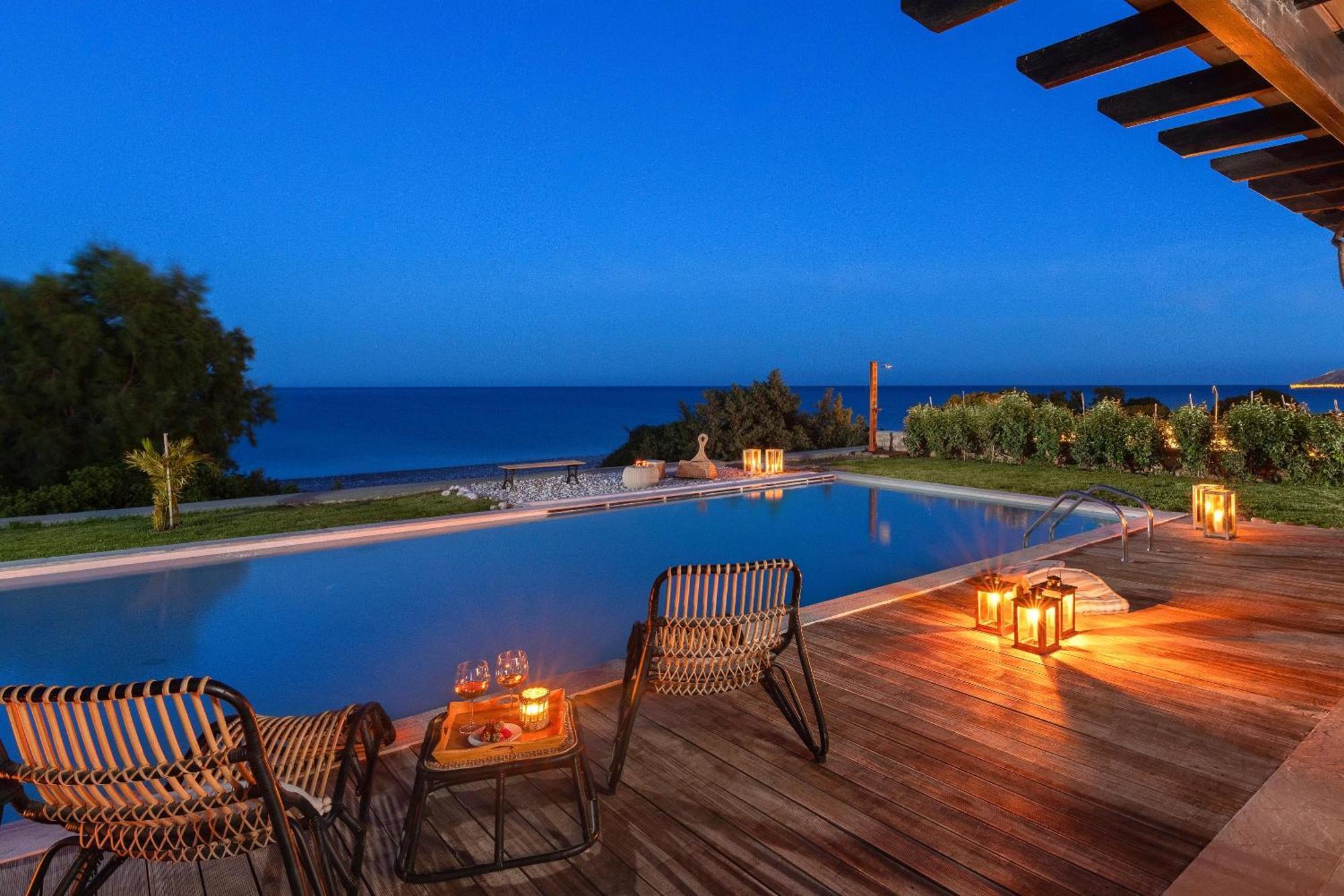 Villa Sevil Lakhaniá Exterior foto